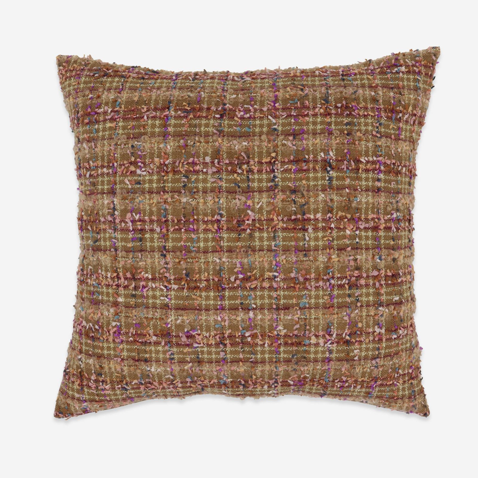 表面／カラー：ブラウン／35cm×35cm／クッション中材は別売