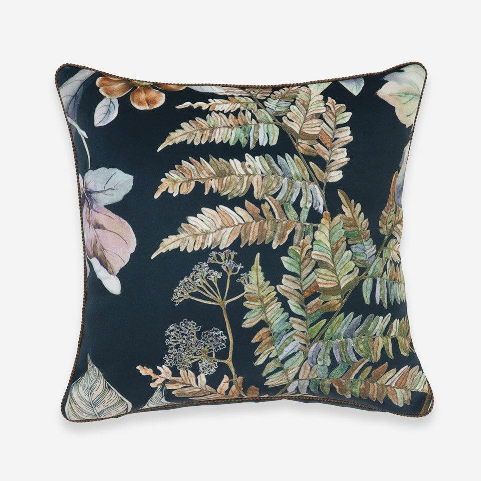 表面／カラー：ブルー／30cm×30cm／クッション中材は別売