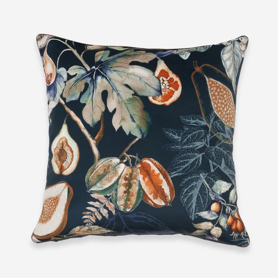 表面／カラー：ブルー／45cm×45cm／クッション中材は別売