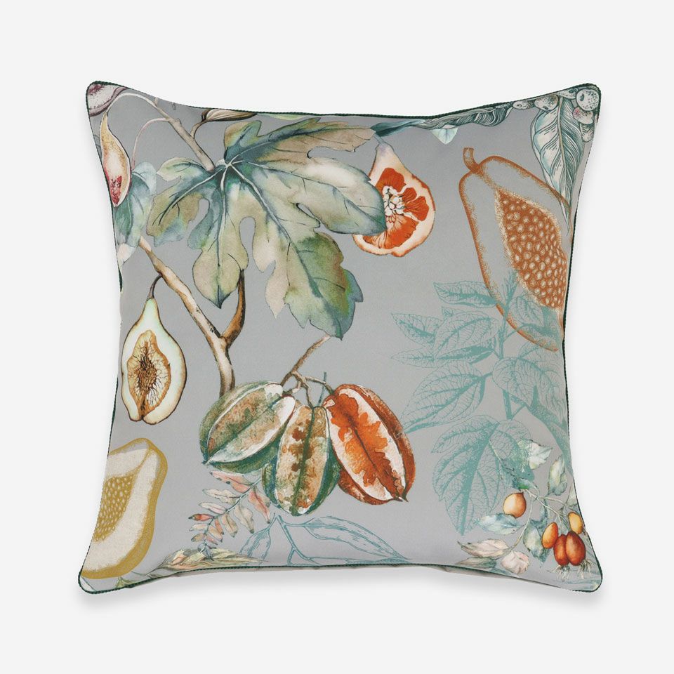 表面／カラー：グレー／45cm×45cm／クッション中材は別売