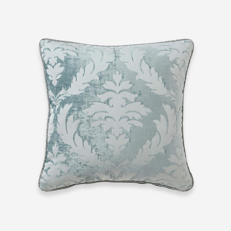 表面／カラー：ライトブルー／45cm×45cm／クッション中材は別売