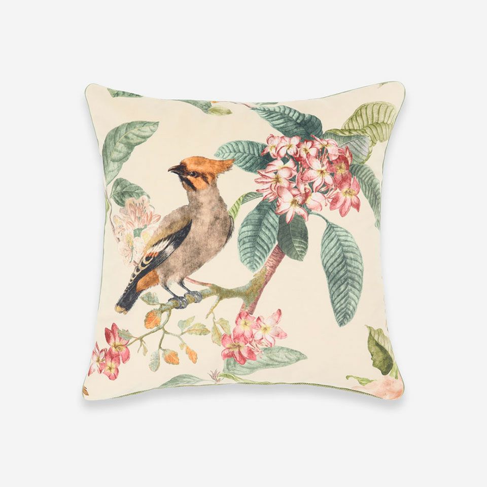 表面／カラー：アイボリー／45cm×45cm／クッション中材は別売