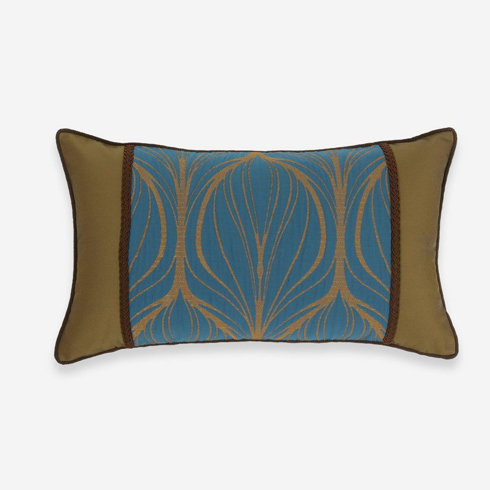 表面／カラー：ブルーグリーン／45cm×25cm／クッション中材は別売