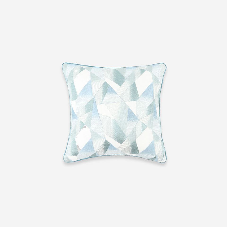 表面／カラー：ブルー／30cm×30cm／クッション中材は別売