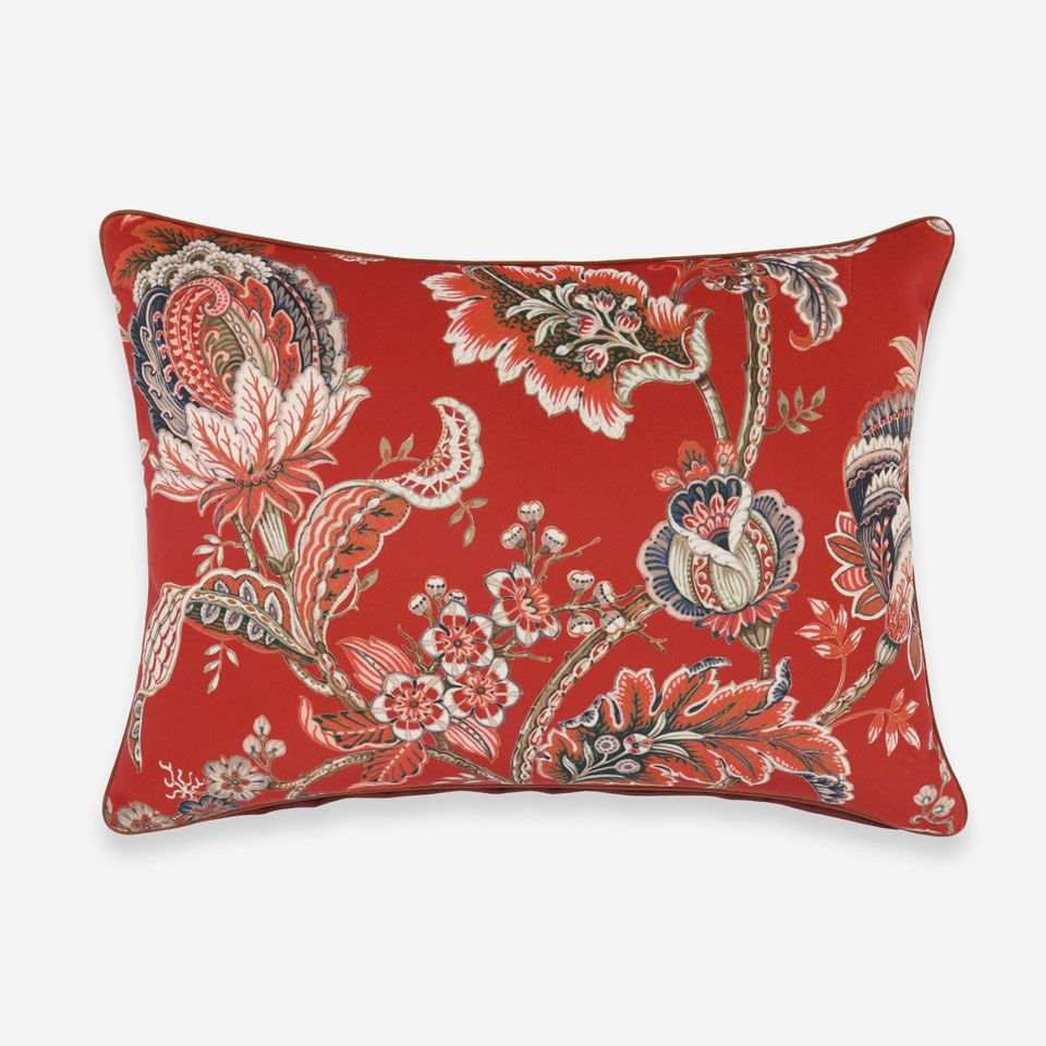 表面／カラー：レッド／40cm×30cm／クッション中材は別売