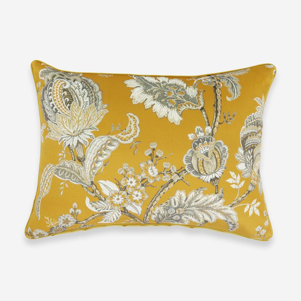 表面／カラー：イエロー／40cm×30cm／クッション中材は別売