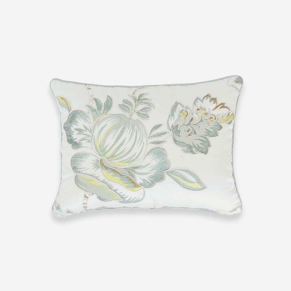 表面／カラー：ブルーグリーン／40cm×30cm／クッション中材は別売