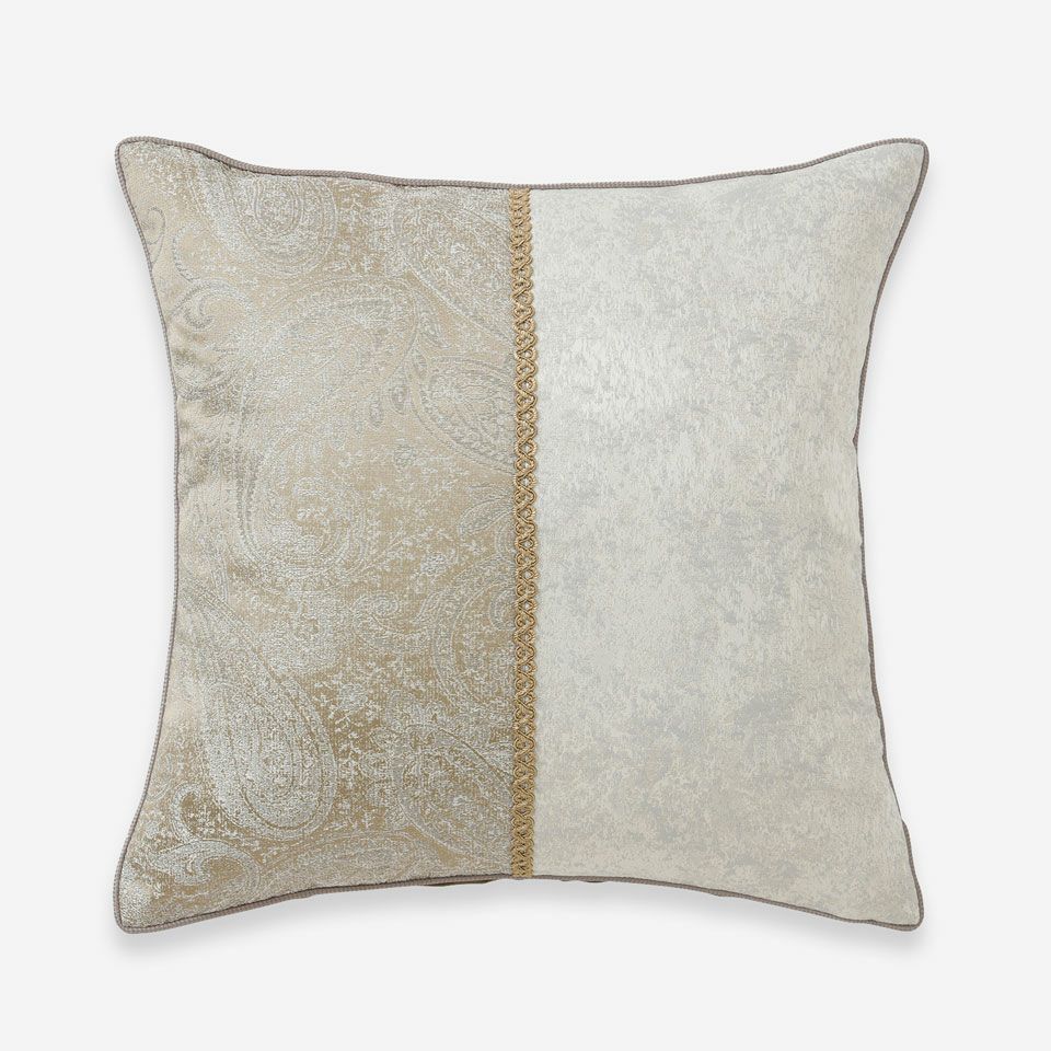 表面／カラー：ベージュ／45cm×45cm／クッション中材は別売