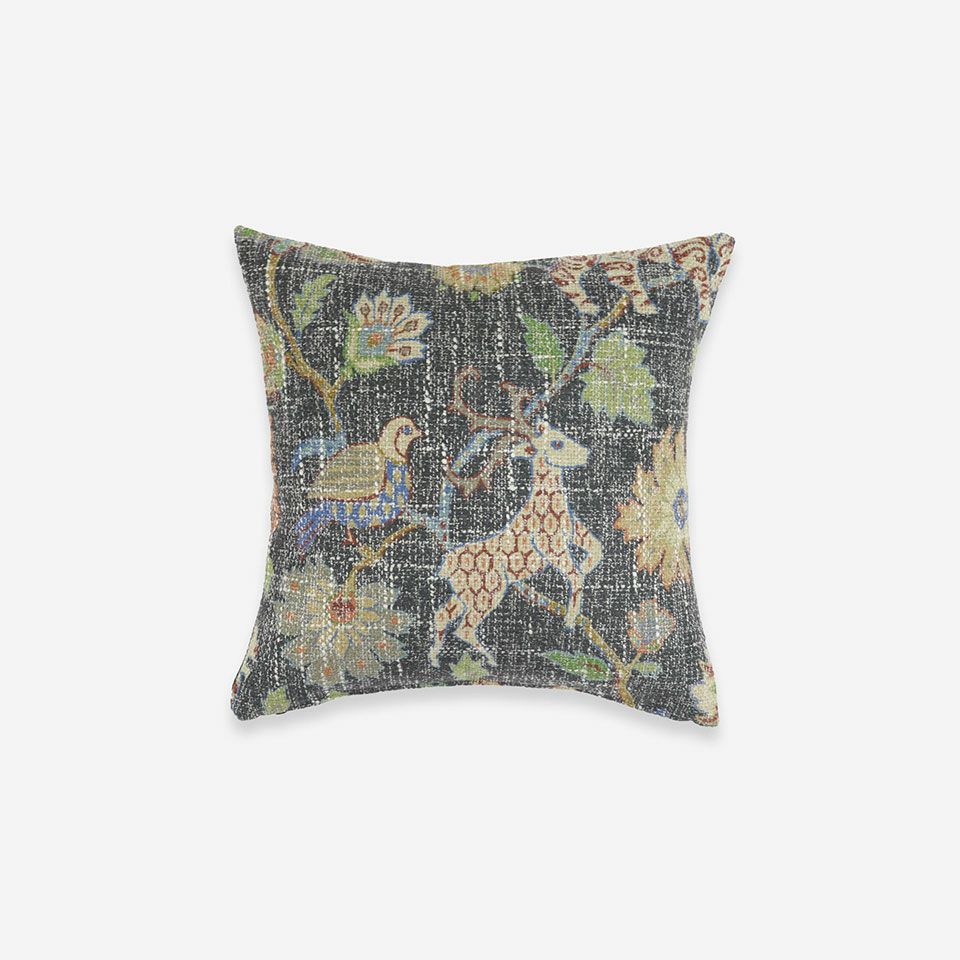 表面／カラー：ダークグレー／35cm×35cm／クッション中材は別売