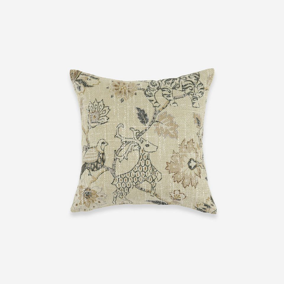 表面／カラー：ベージュ／35cm×35cm／クッション中材は別売