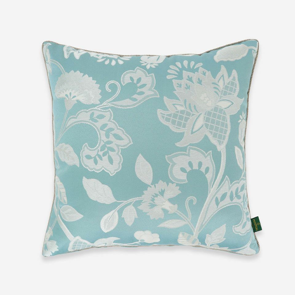 表面／カラー：ブルー／45cm×45cm／クッション中材は別売