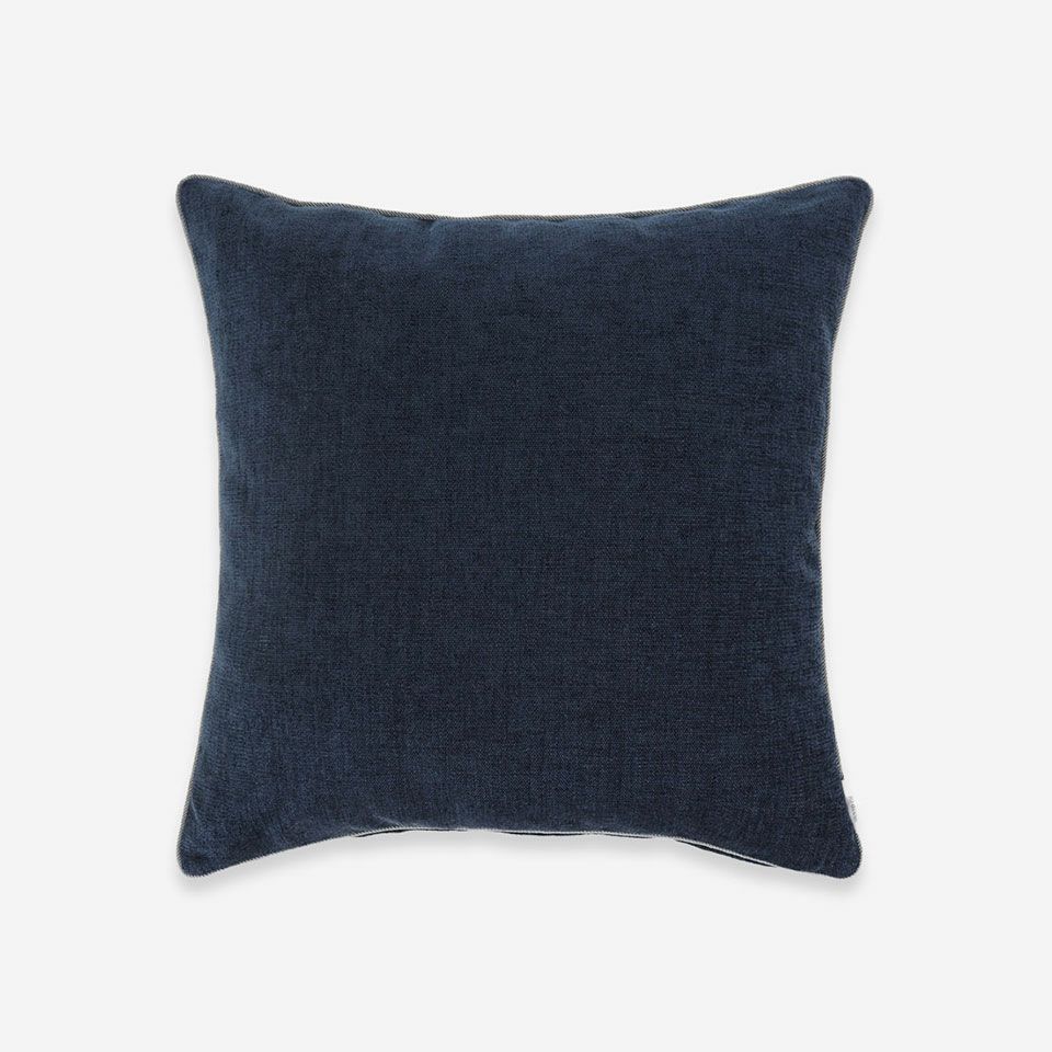 表面／カラー：ブルー／45cm×45cm／クッション中材は別売