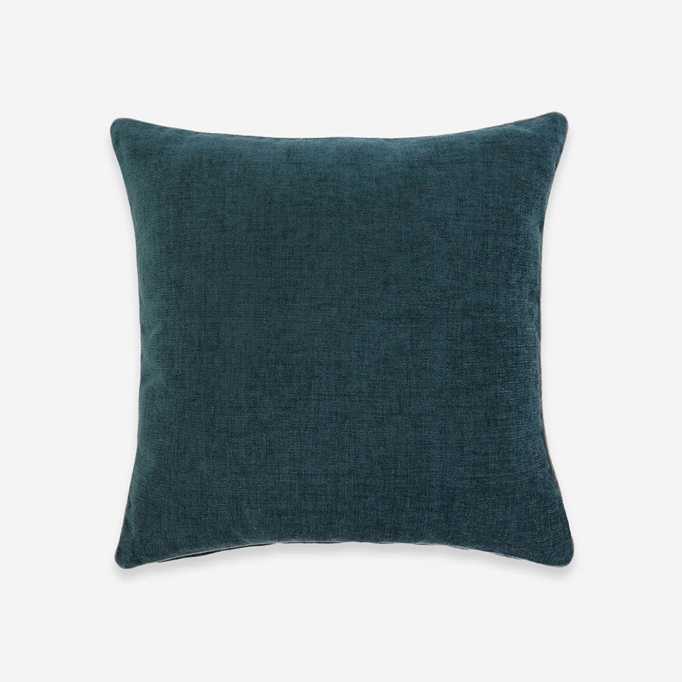 表面／カラー：ブルーグリーン／45cm×45cm／クッション中材は別売