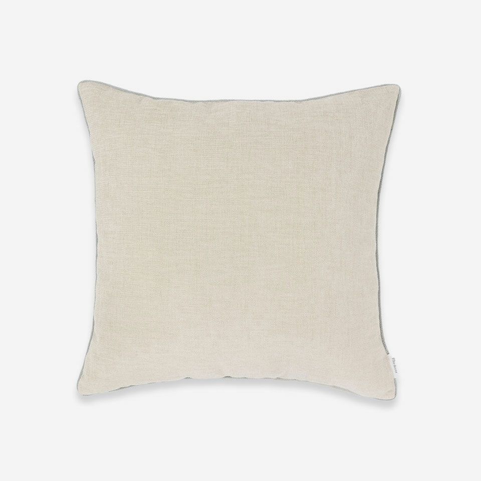 表面／カラー：アイボリー／45cm×45cm／クッション中材は別売