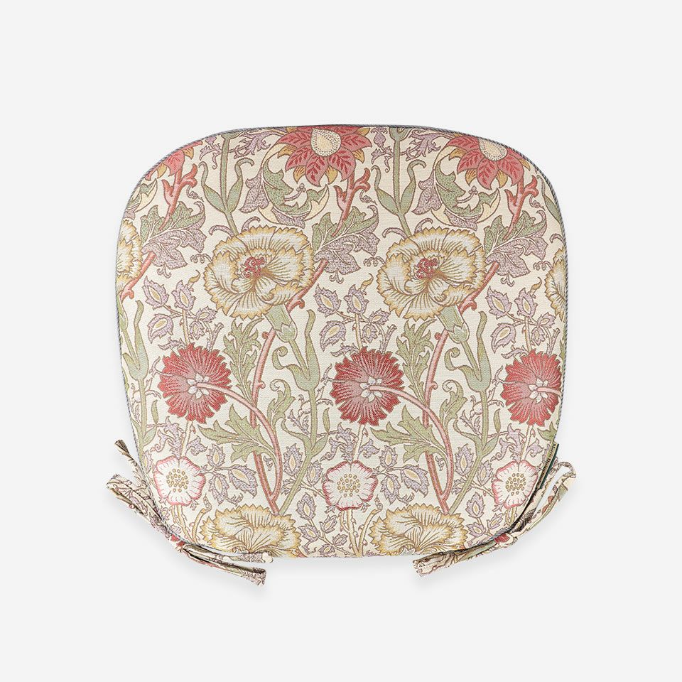 Morris Design Studio（モリス） ピンクアンドローズ シートクッション