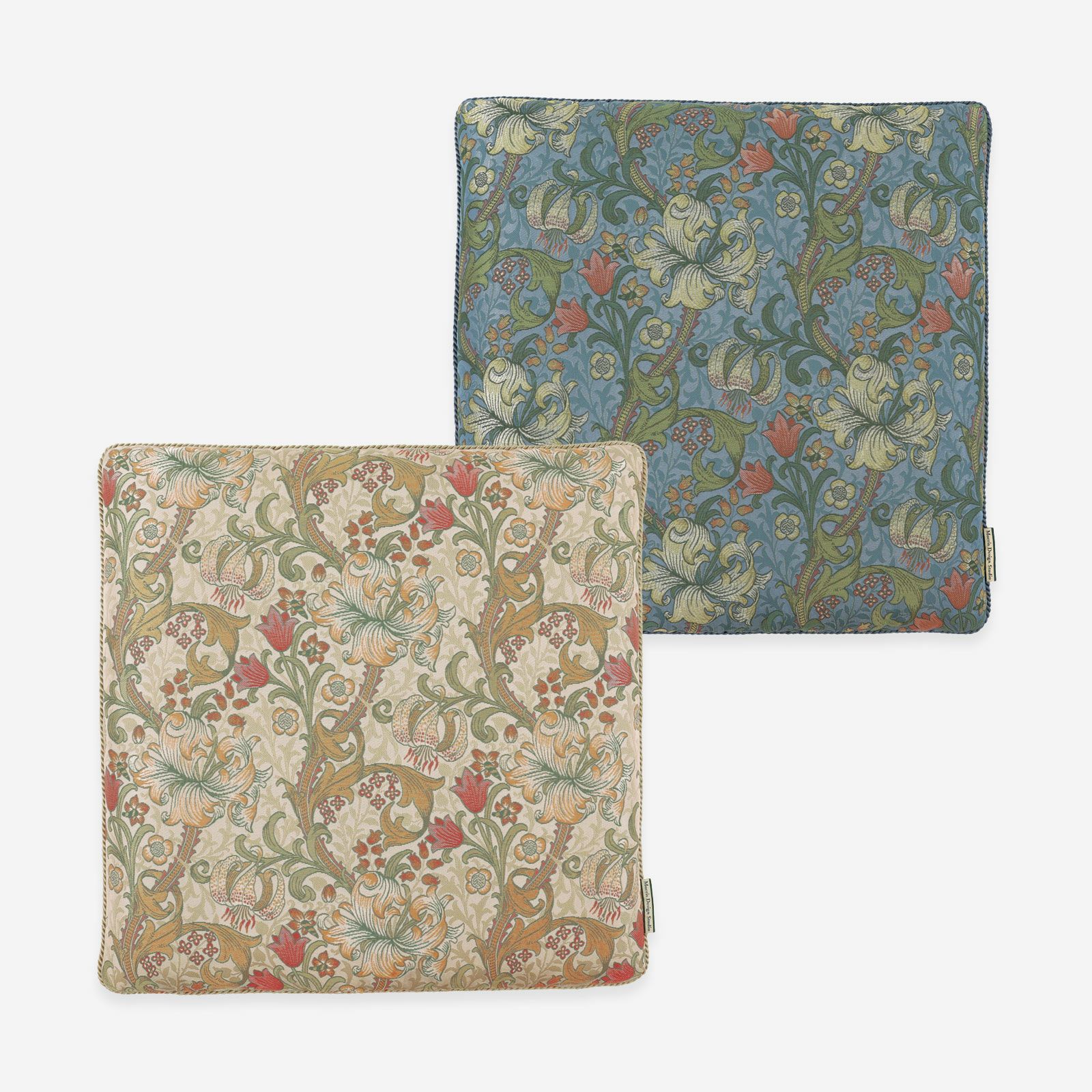 左から、アイボリー・ブルーです