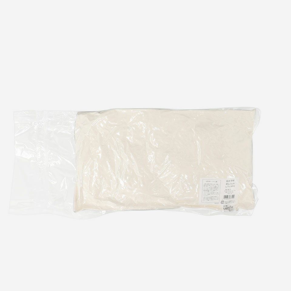 包装画像／45cm×25cm／圧縮した状態でお届けします
