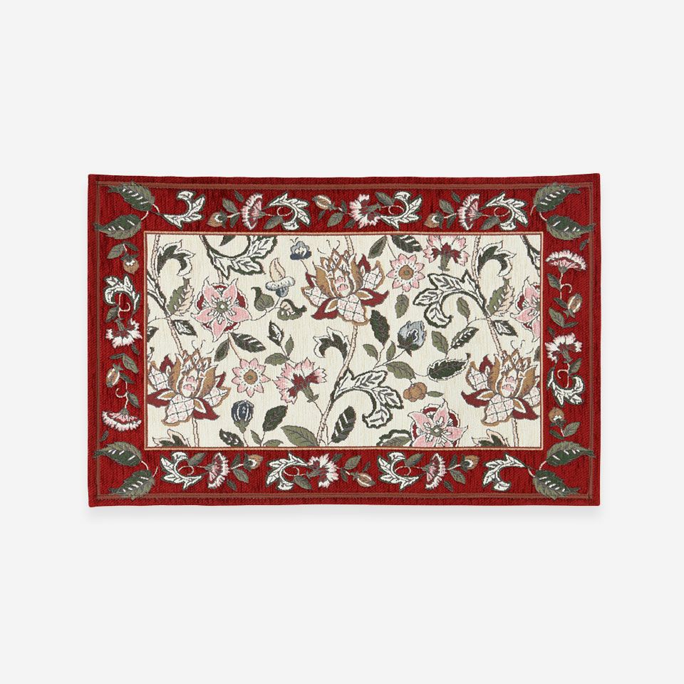 表面／カラー：レッド／約46cm×71cm