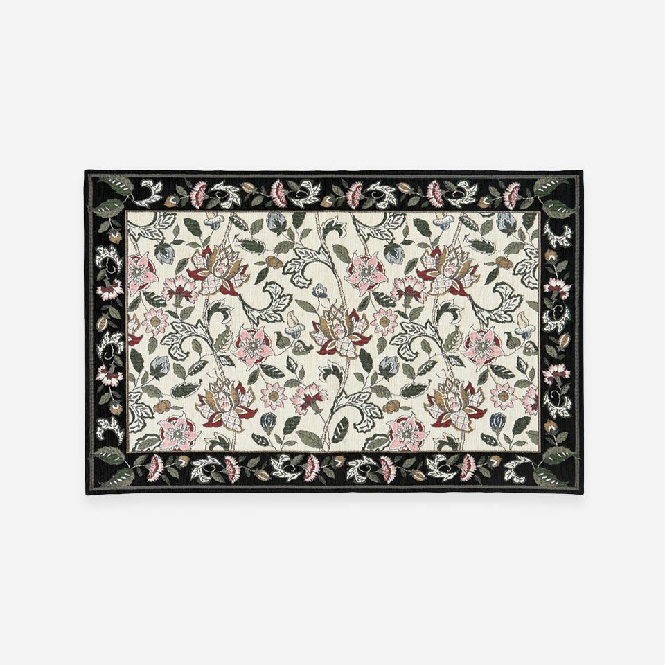 表面／カラー：ブラック／約60cm×93cm