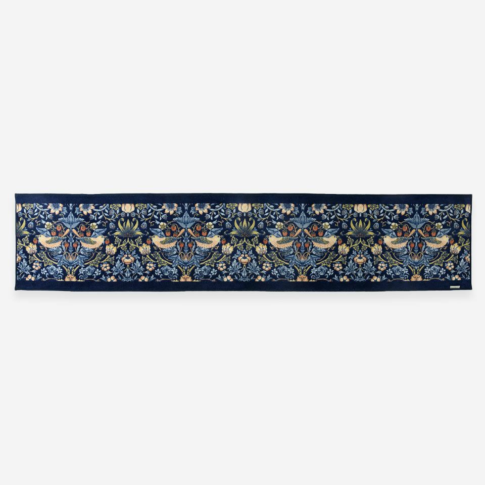 川島織物　いちご泥棒　 玄関マット　ウィリアムモリス60x90cm 玄関マット Morris Design Studio いちご泥棒 | 【公式】川島