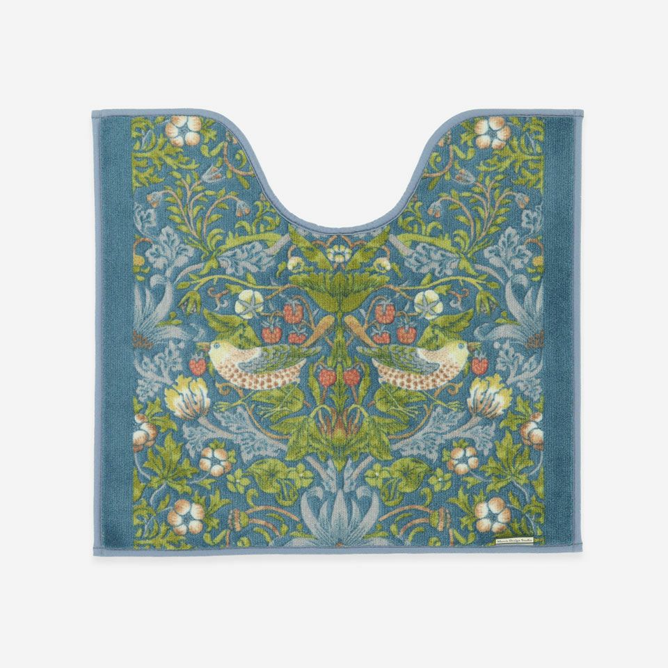 Morris Design Studio（モリス） いちご泥棒 トイレマット