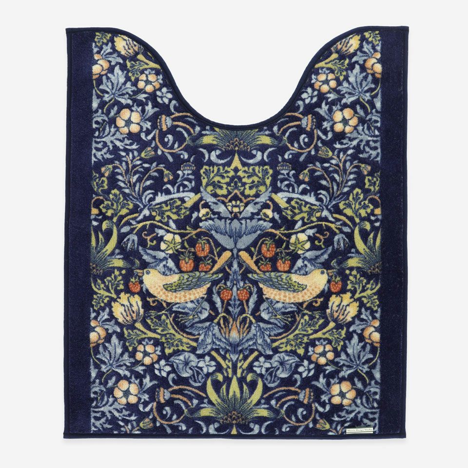 Moris Design Studio【いちご泥棒】 Morris Design Studio（モリス） いちご泥棒 トイレマット