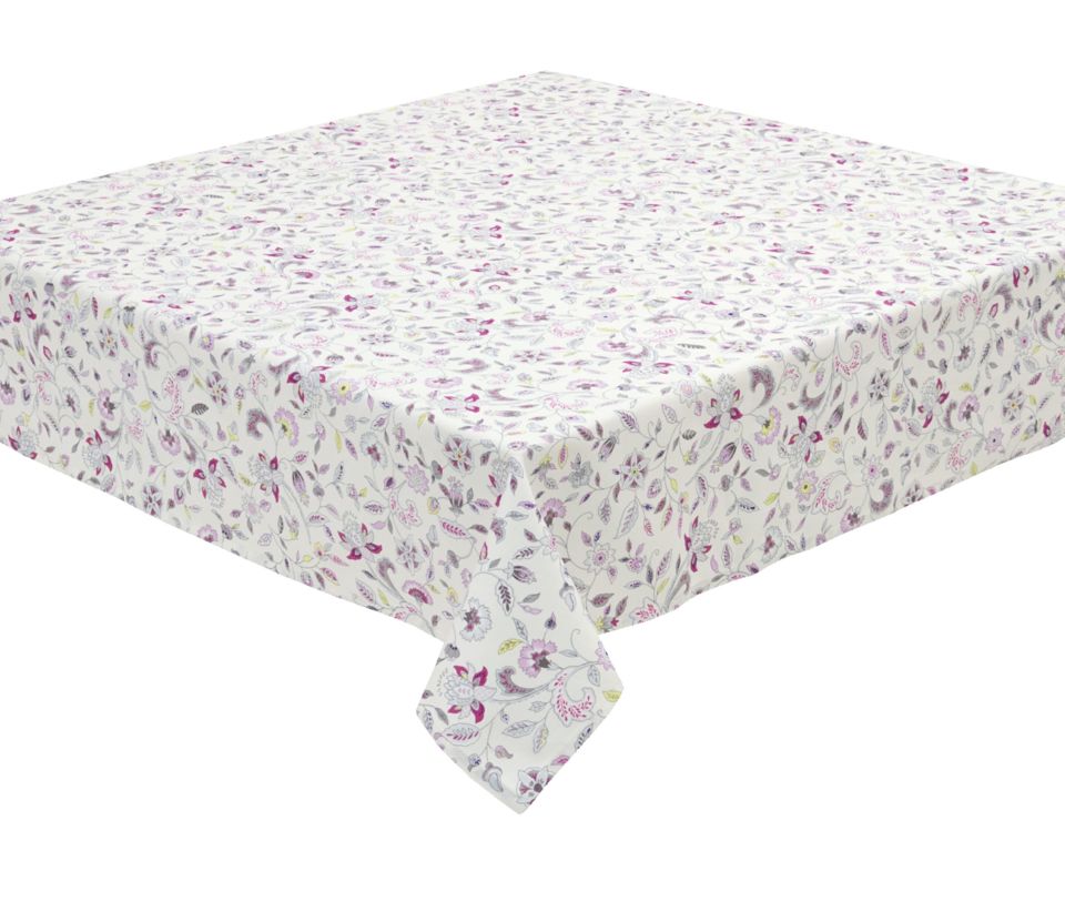 新品未使用　MINTON テーブルクロス　ティーカップ柄　150cm×190cm 新品未使用 MINTON テーブルクロス ティーカップ柄 150cm×190cm