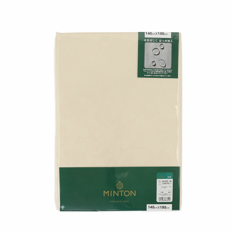 MINTONのロゴの入った商品のパッケージです。：ベージュ