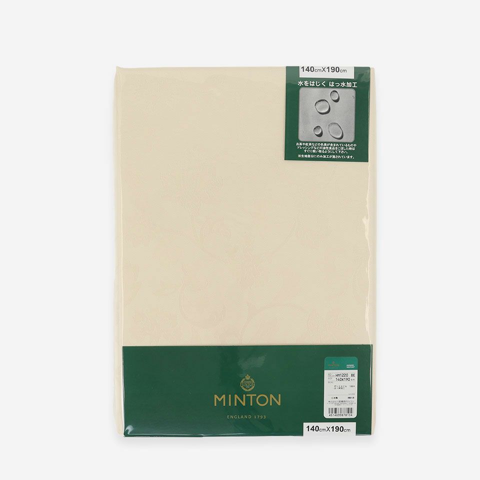 MINTONのロゴの入った商品のパッケージです。：ベージュ