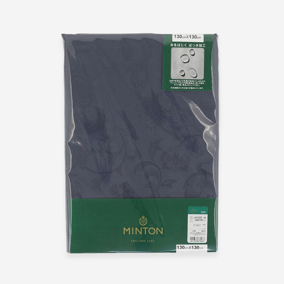 MINTONのロゴの入った商品のパッケージです。：ダークブルー