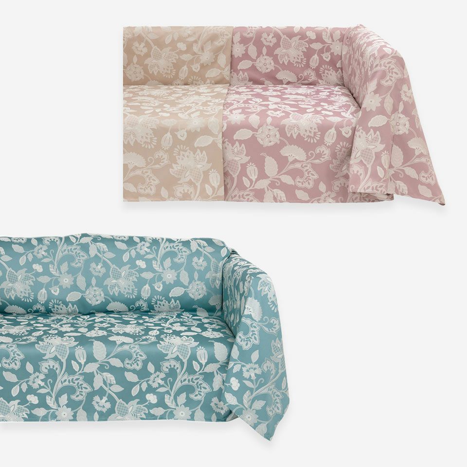 ブルー・ベージュ・ピンクの3色、各2サイズで展開しています