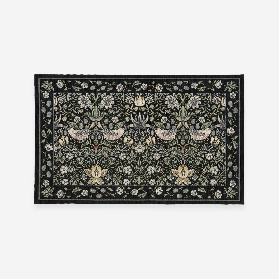 表面／カラー：ブラック／約45cm×75cm