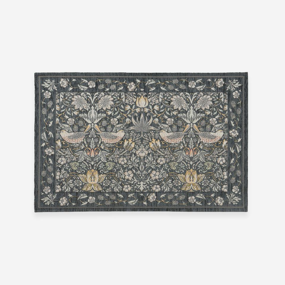 Morris Design Studio（モリス） いちご泥棒 玄関マット