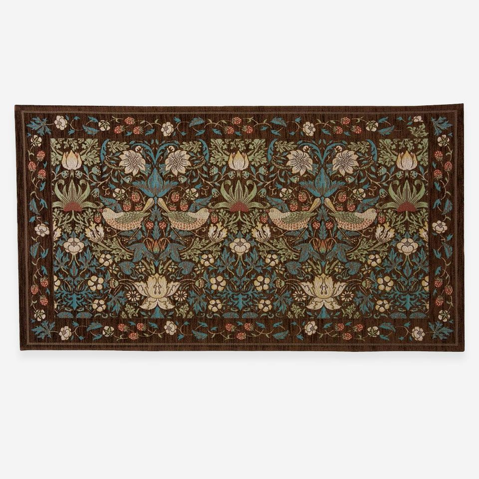 表面／カラー：ブラウン／約67cm×120cm