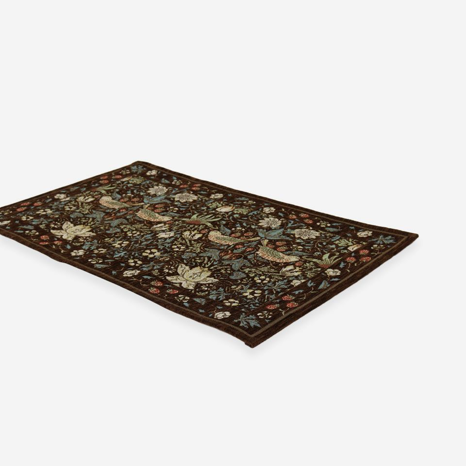 Morris Design Studio（モリス） いちご泥棒 玄関マット