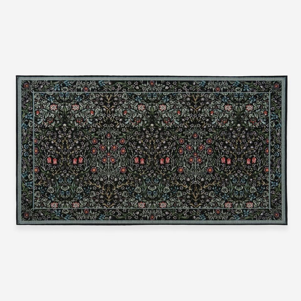 表面／カラー：ブラック／約60cm×92cm