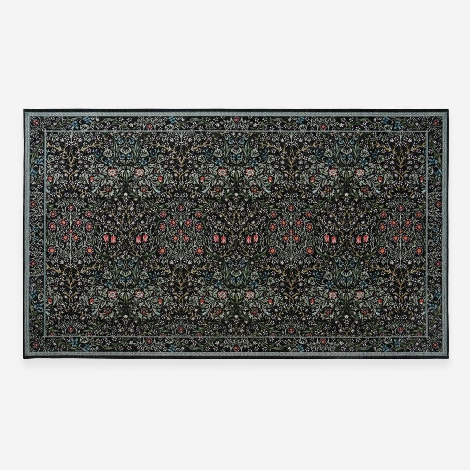 表面／カラー：ブラック／約67cm×123cm