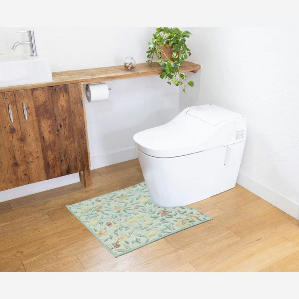 爽やかなカラーで水廻りの空間を美しく演出できます