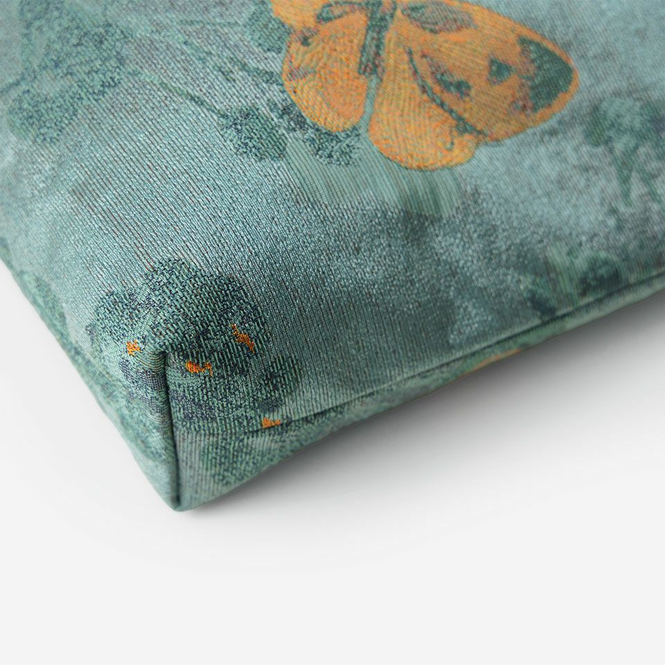 マチ部分の画像、丁寧に縫製しています