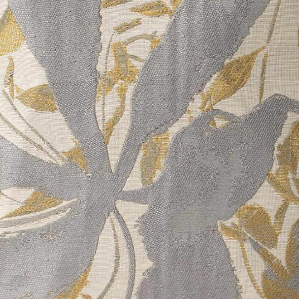 グロリオサとラナンキュラスの2種類の花をシルエットで表現、風通織（二重織）に収縮糸を組み合わせふっくらした風合いに仕上げました