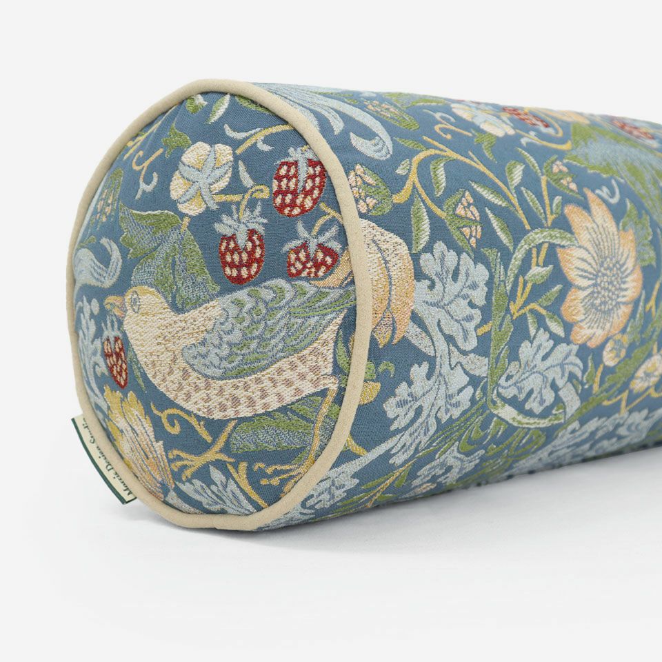 ベージュ色のパイピングをつけています／カラー：ブルーグリーン