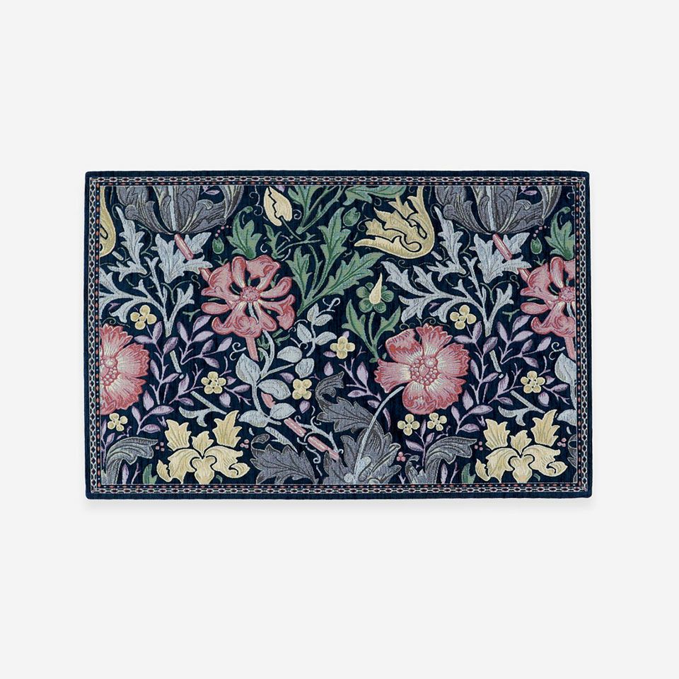 表面／カラー：ダークブルー／約60cm×92cm