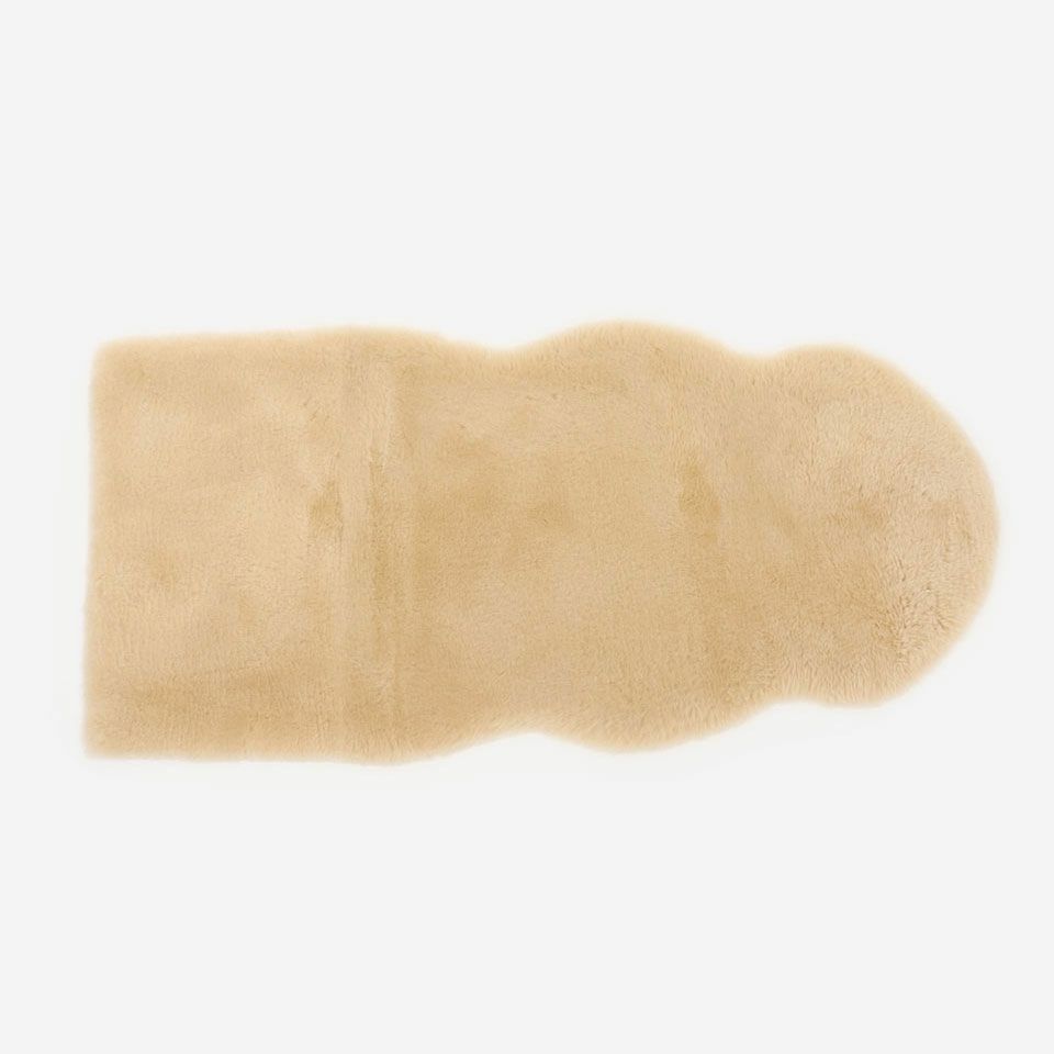 表面／カラー：ベージュ／約65cm×135cm