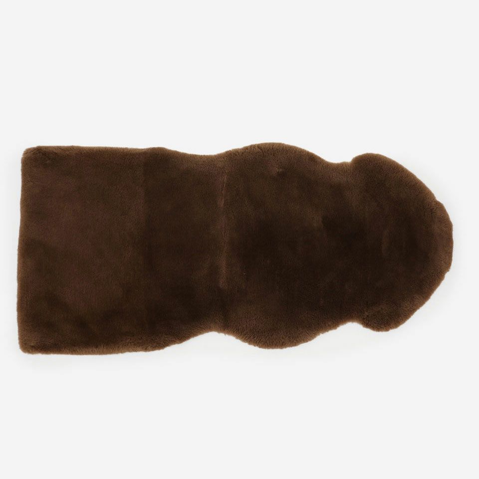 表面／カラー：ダークブラウン／約65cm×135cm