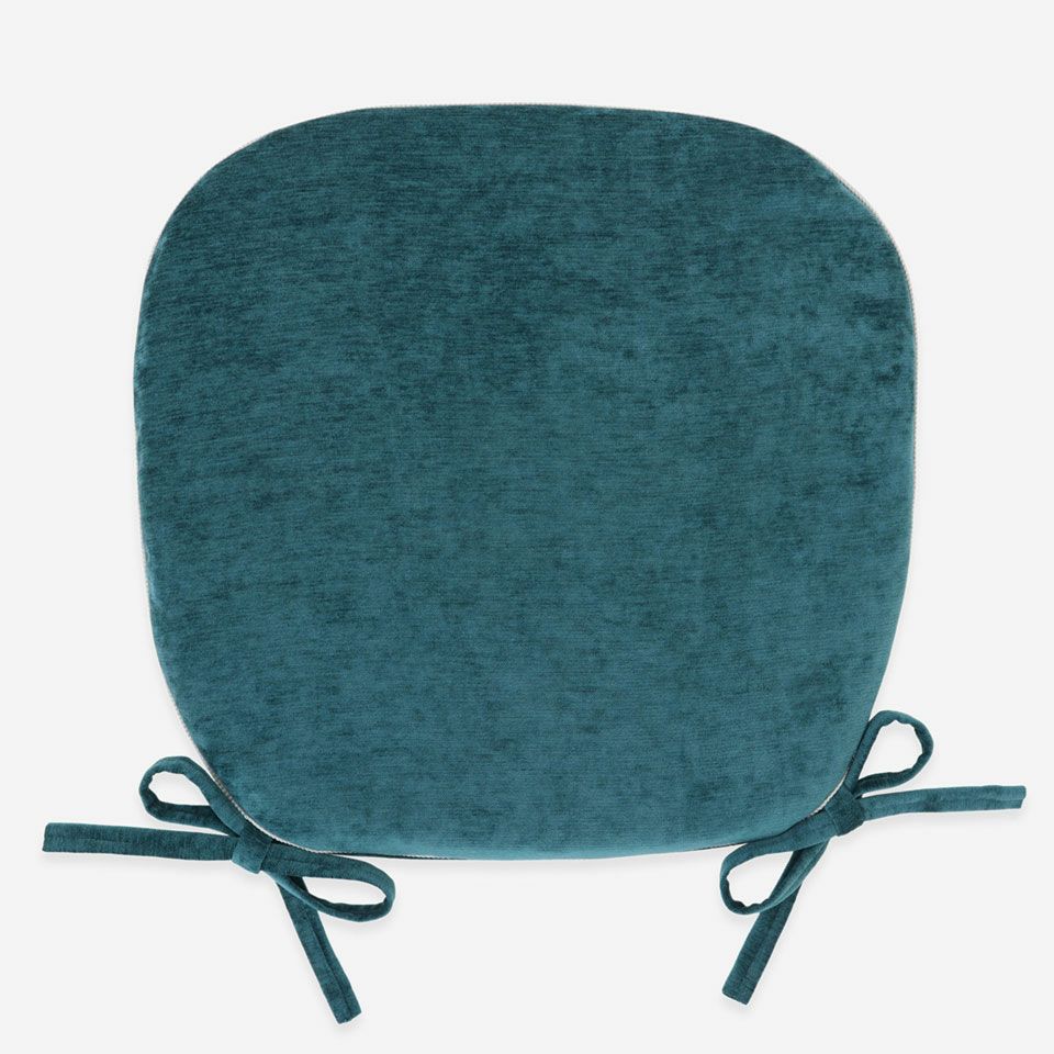 表面／カラー：ダークグリーン／45cm×43cm／紐付き／カバー取り外し可