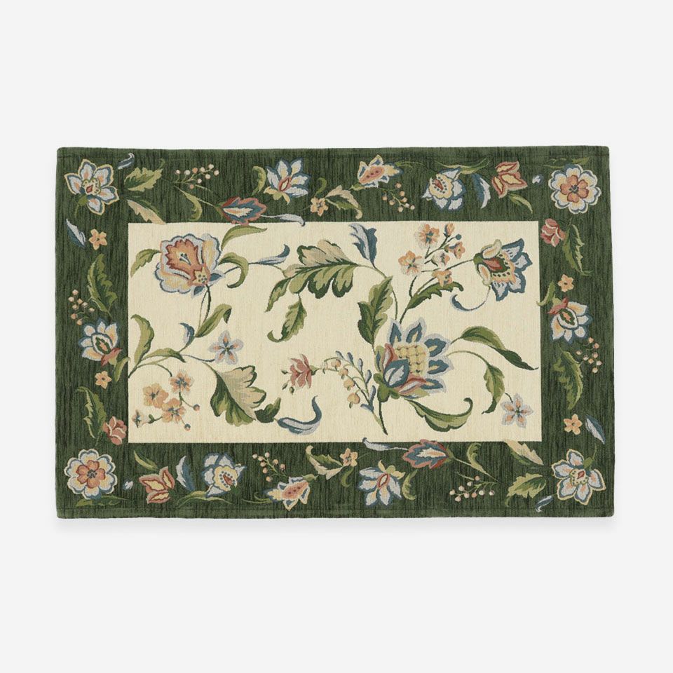 表面／カラー：グリーン／約60cm×90cm