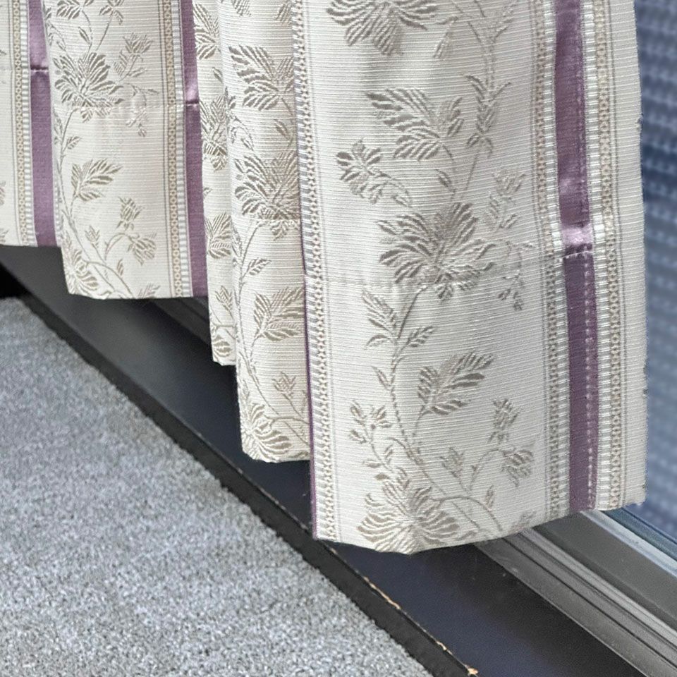 裾仕様は10cm三つ巻です