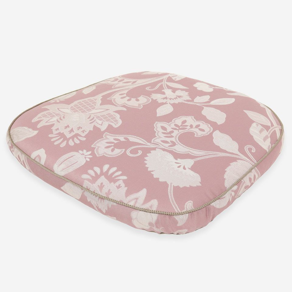 表面／カラー：ピンク／45cm×43cm／紐無し／ハドンホール柄のシルエットを縦に流れるように構成しています