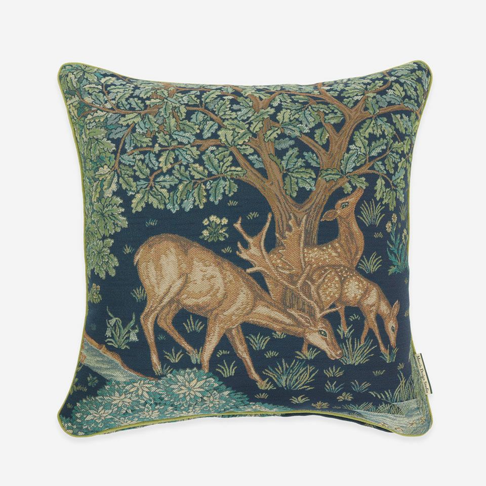 表面／表面カラー：ダークブルー／45cm×45cm／クッション中材は別売