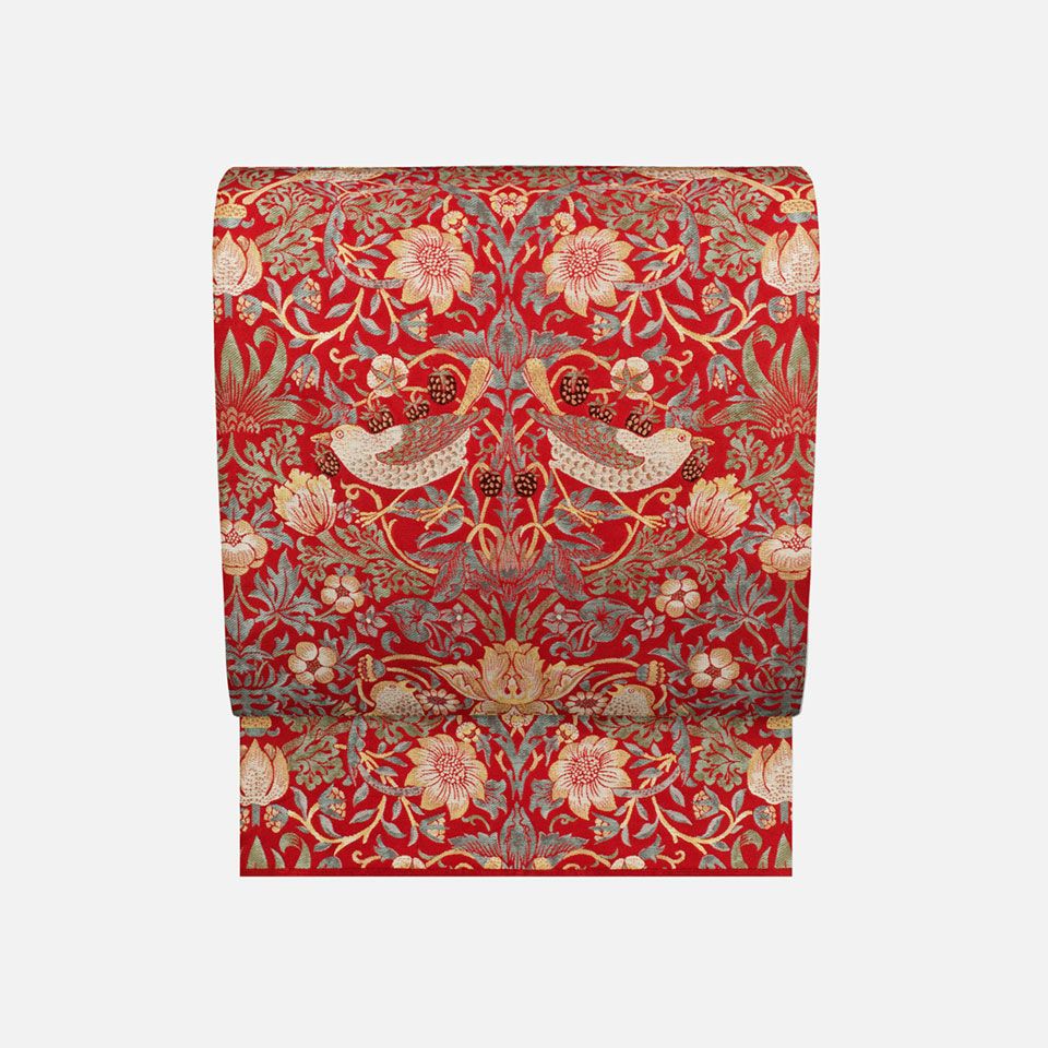 英国の薫り（モリス柄） 名古屋帯 いちご泥棒 | 【公式】川島織物